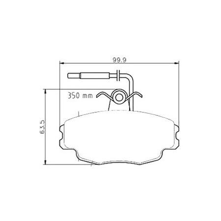 GBS 11.218 CITROEN ZX BRAKE PAD
