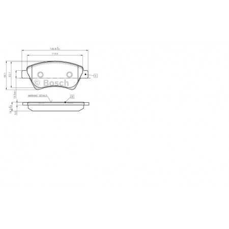 GBS 11.220 RENAULT BRAKE PAD