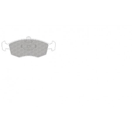 GBS 11.196 FIAT DOBLO BRAKE PAD