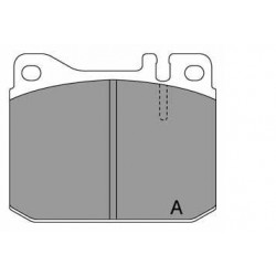 GBS 11.114 MERCEDES BENZ W 123.200 BRAKE PAD