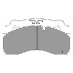 GBS 11.141 SAF-SMB BRAKE PAD