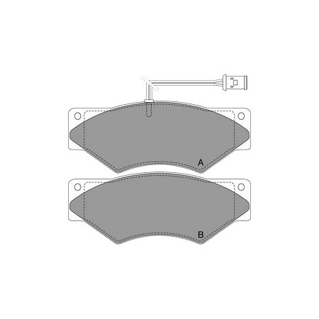 GBS 11.101 DEUTZ MAGIRUS  BRAKE PAD