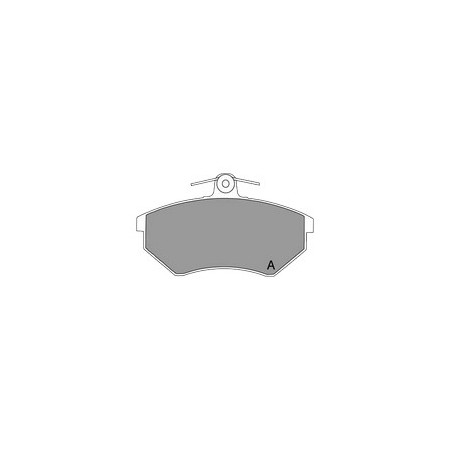 GBS 11.119 VOLKSWAGEN  BRAKE PAD