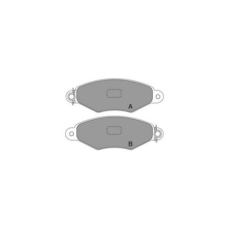 GBS 11.123 RENAULT KANGOO BRAKE PAD
