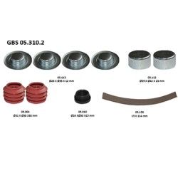 GBS 05.310.2 BELLOW & STEEL CAP KIT