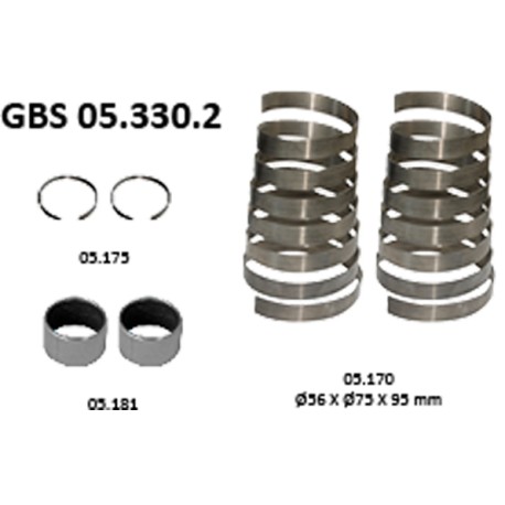 GBS 05.330.2 SPRING & BUSH KIT