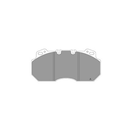 GBS 11.127 RENAULT MAGNUM BRAKE PAD