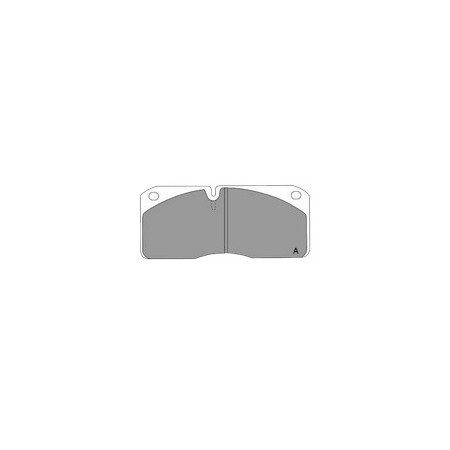 GBS 11.102 IVECO EUROBUS BRAKE PAD