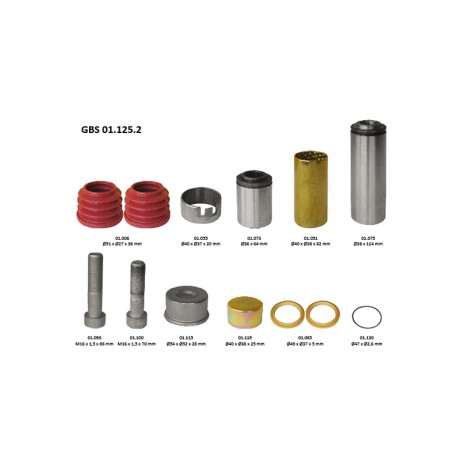 GBS 01.125.2 MİL BURÇ VE KÖRÜK TAKIMI