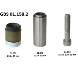 GBS 01.158.2 RUBBER BUSH & GUIDANCE KIT