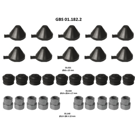 GBS 01.182.2 ADJUSTER CAP KIT