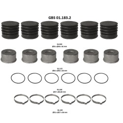 GBS 01.183.2 OUTER BOOT & STEEL CAP KIT