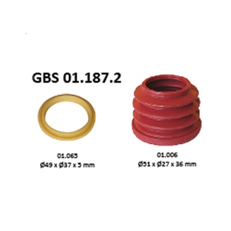 GBS 01.187.2 BELLOW & BUSH