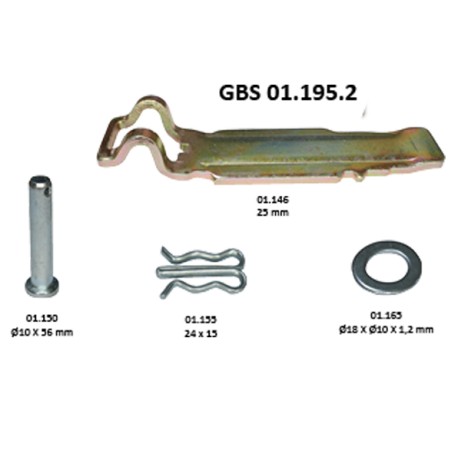 GBS 01.195.2 BALATA TUTUCU SET