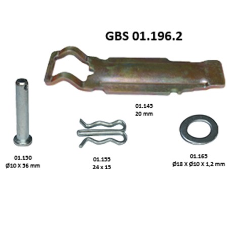 GBS 01.196.2 PAD HOLDER SET
