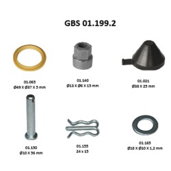 GBS 01.199.2 PAD HOLDER SET