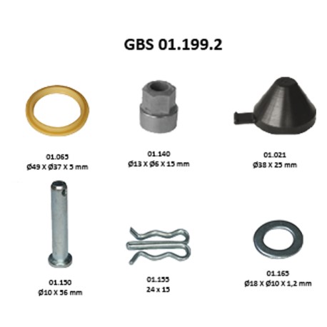 GBS 01.199.2 PAD HOLDER SET