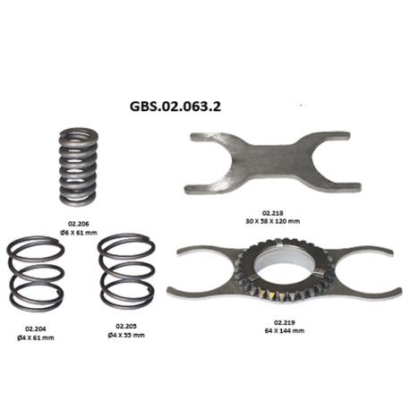 GBS.02.063.2 INTERMEDIATE GEAR & SPRING KIT