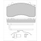 GBS 11.167 MAN TGX BRAKE PAD