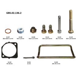 GBS.02.136.2 CALIPER PAD RETAINER KIT