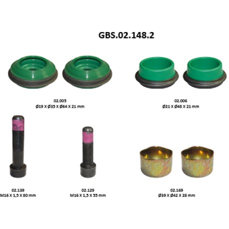 GBS.02.148.2 BOLT & SEAL KIT