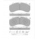 GBS 11.169 MERCEDES ACTROS BRAKE PAD