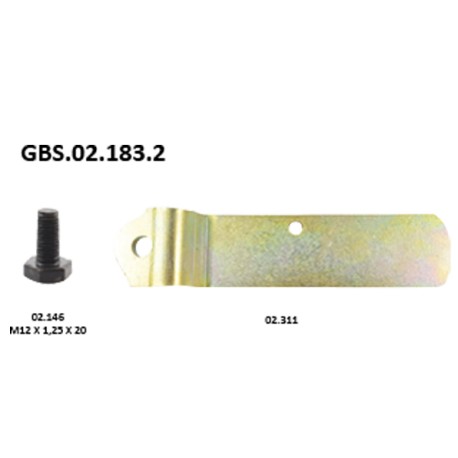 GBS.02.183.2 PAD RETAINER