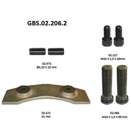 GBS.02.206.2 CALIPER PUSH PLATE