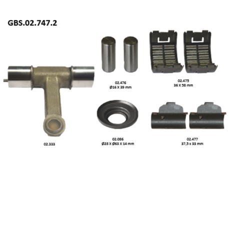 GBS.02.747.2 OPERATING SHAFT KIT