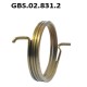 GBS.02.831.2 CALIPER SPRING RETAINER KIT