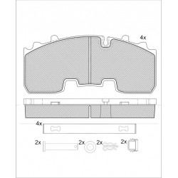 GBS 11.177 BPW BRAKE PAD