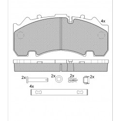 GBS 11.178 BPW BRAKE PAD