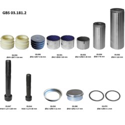GBS 03.181.2 MİL BURÇ VE KEÇE TAKIMI