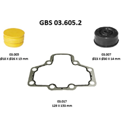 GBS 03.605.2 SEALS KIT