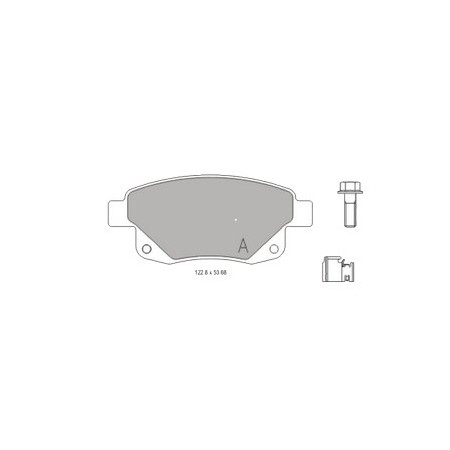GBS 11.183 FORD TRANSIT  BRAKE PAD
