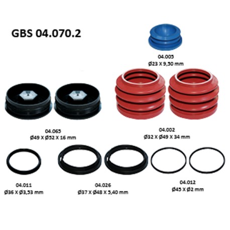 GBS 04.070.2 KÖRÜK VE KAPAK TAKIMI